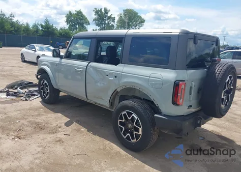 2024 Ford Bronco Outer Banks from USA, damaged, VIN 1FMDE8BH8RLA19620